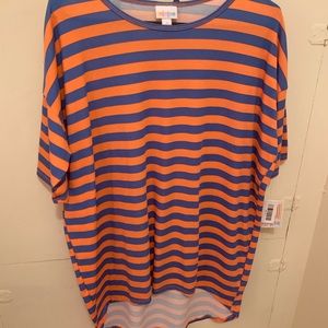 Blue and orange Irma